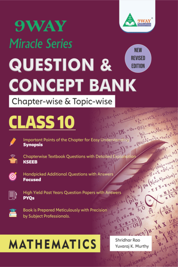 Miracle Series-Question Bank Class 10 Mathematics
