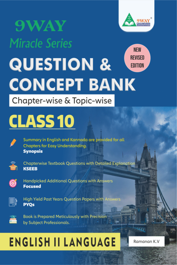 Miracle Series-Question Bank Class 10 English II Language
